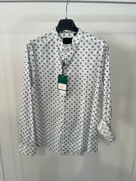 camicia con conchiglie da uomo