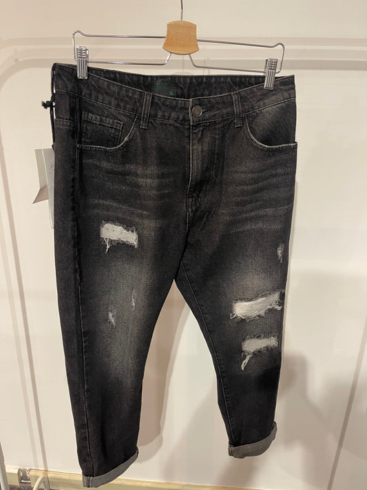 jeans nero da uomo