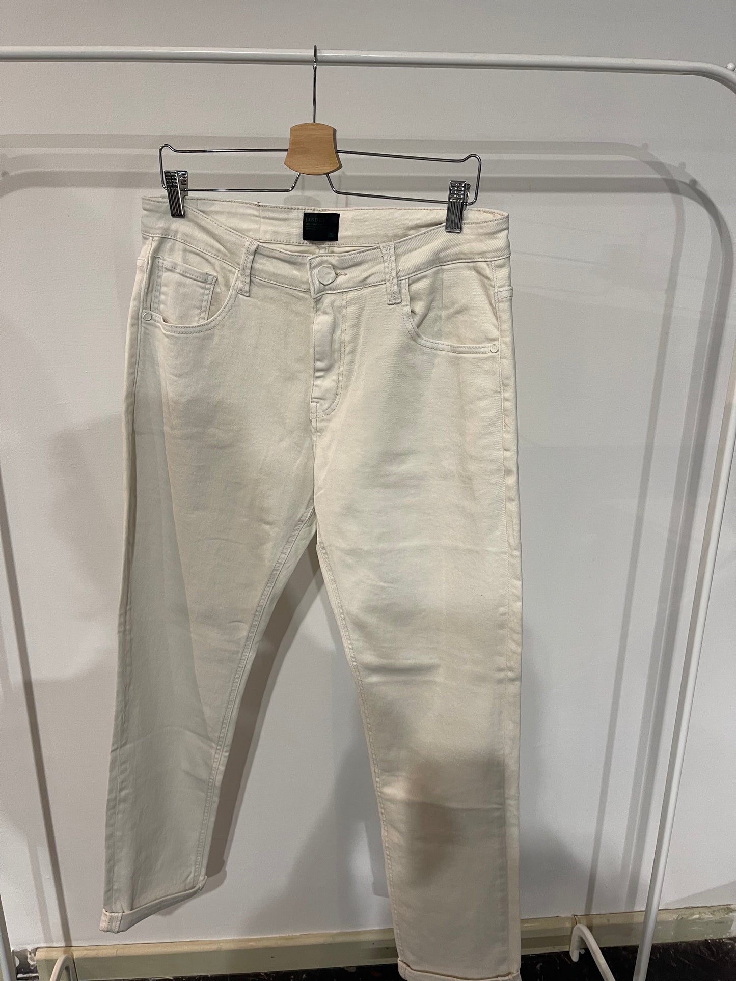 jeans bianco da uomo