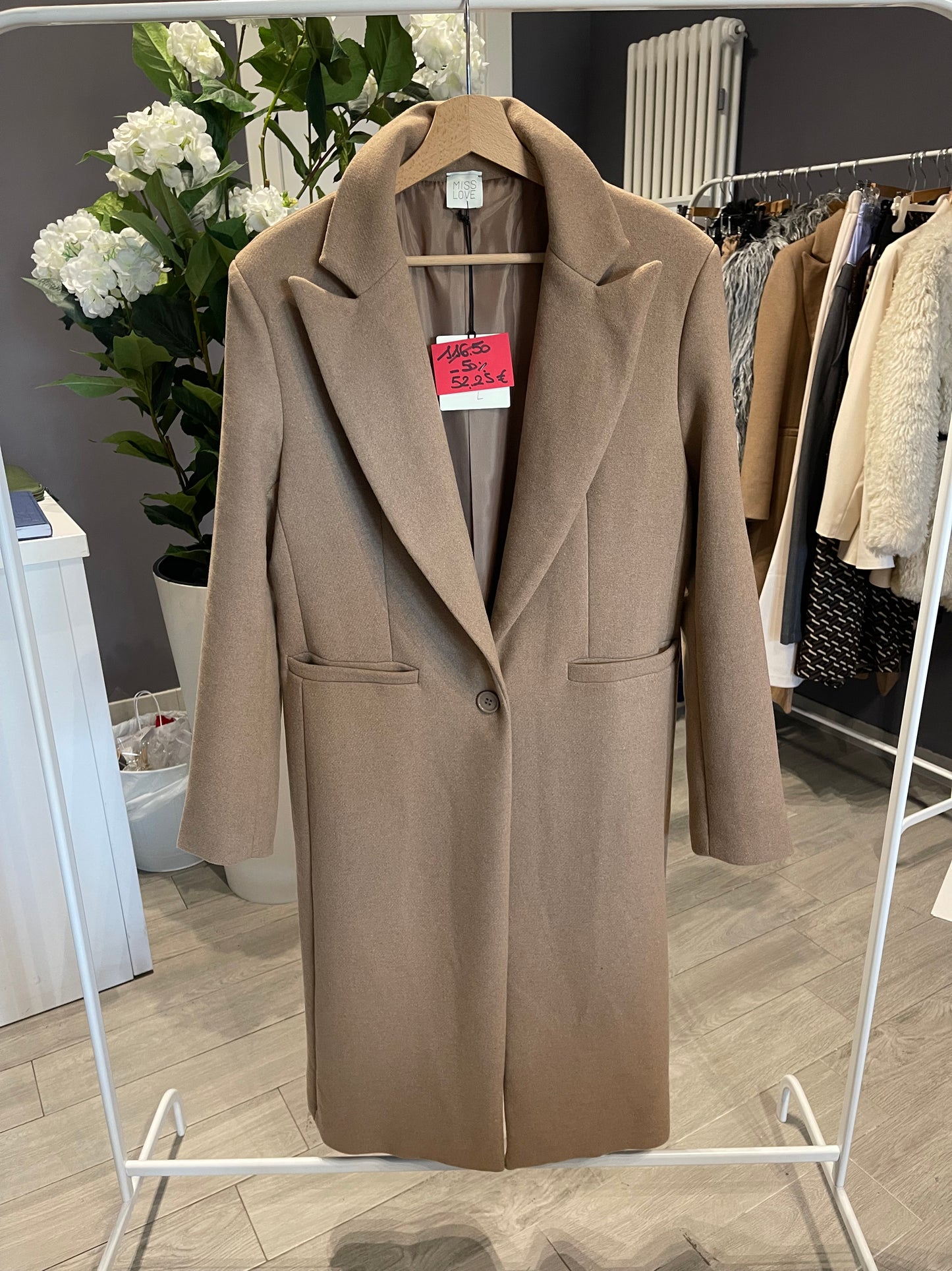 cappotto cammello da donna