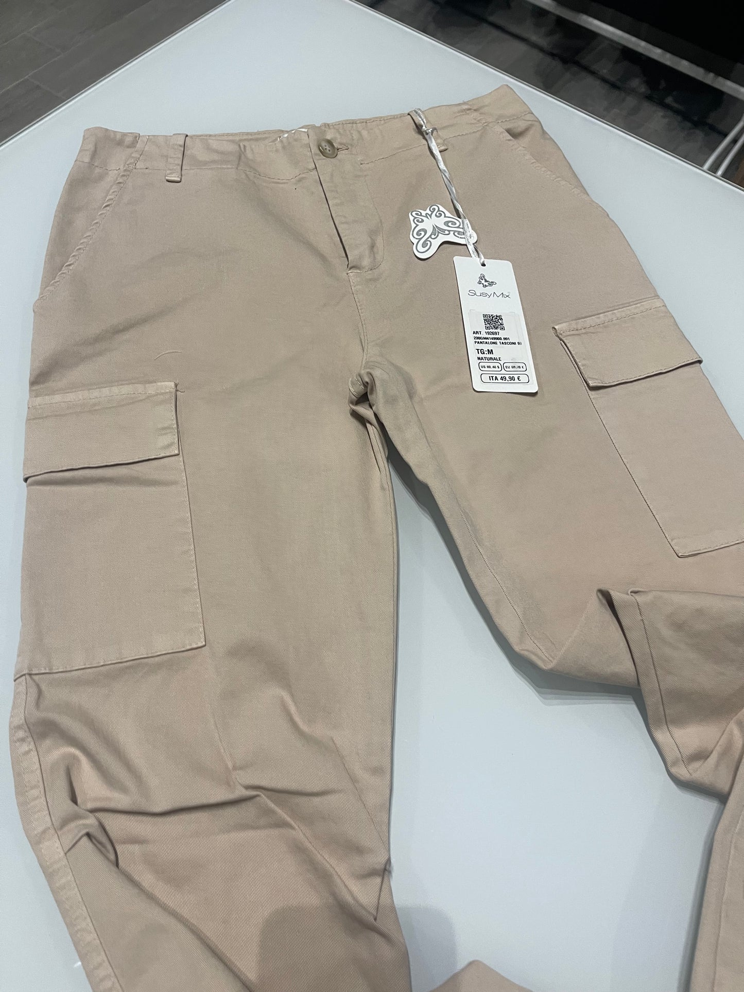 pantalone cargo da donna